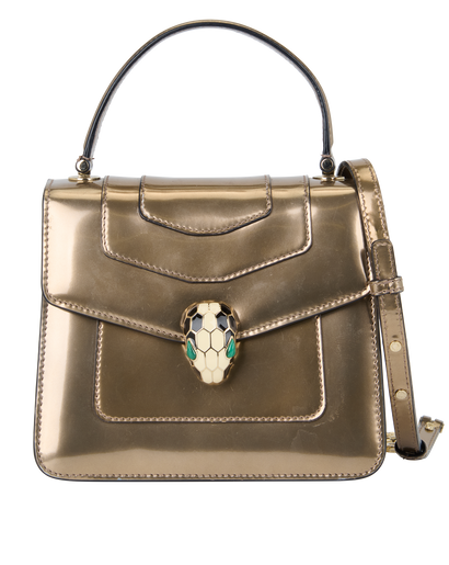 Small Serpenti Forever Top Handle, front view